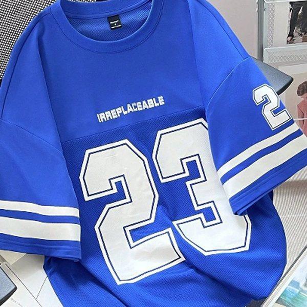 Numbered sports jersey
