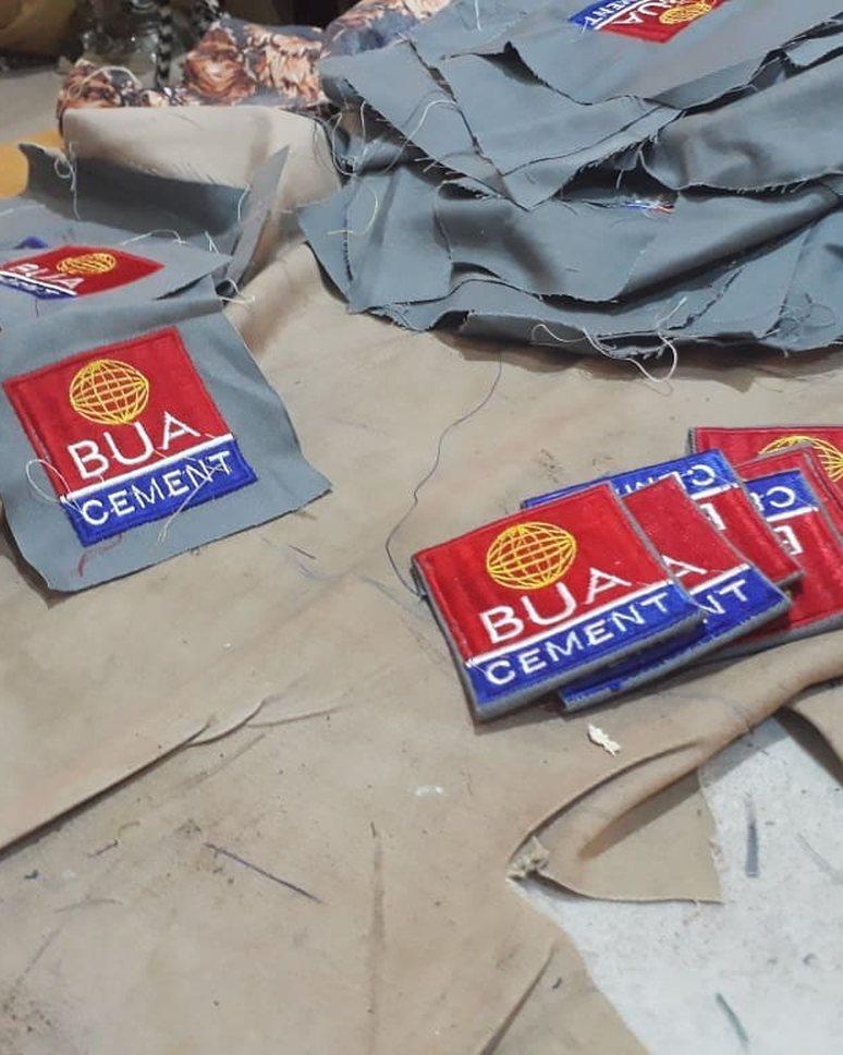 Embroidered badges and patches